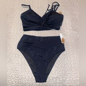 pink bathing suit size medium new with tags